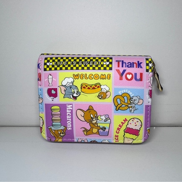 Tom and Jerry Small Wallet Hot Dog Ice Cream Food - Picture 6 of 7